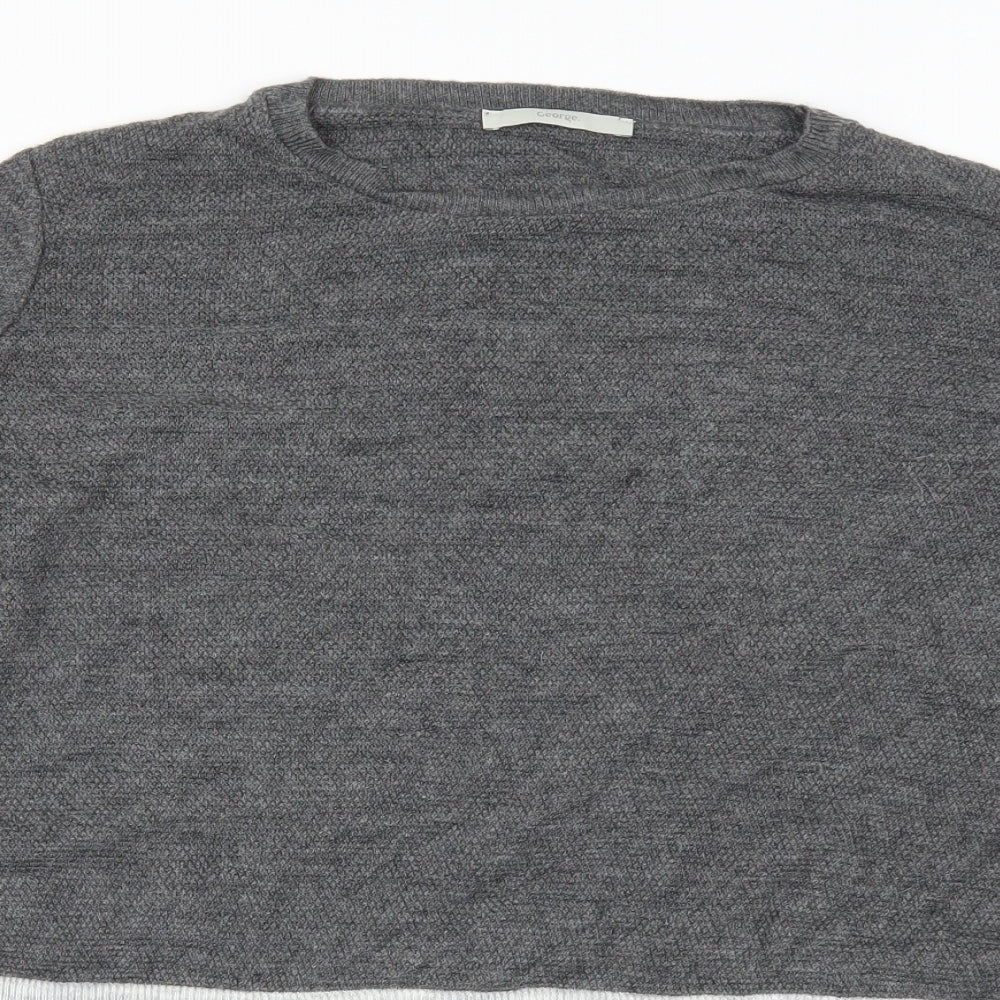 George Womens Grey   Pullover Jumper Size 16