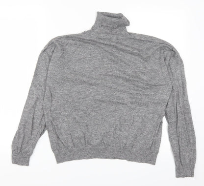 Preloved FOREVER 21 Womens Grey   Pullover Jumper Size L - Back
