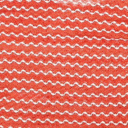 Preloved NEXT Womens Red Striped  Pullover Jumper Size 12  - Zig Zag - Label
