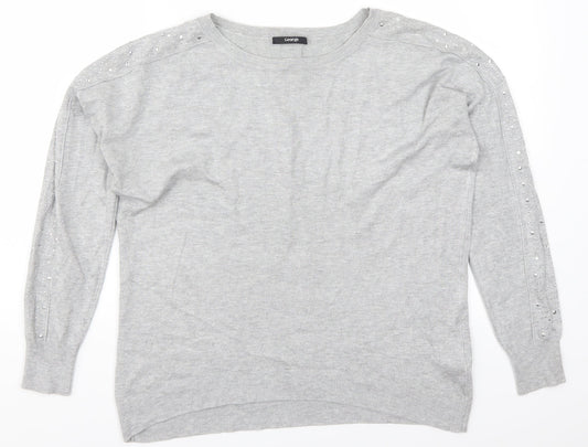 George Womens Grey   Pullover Jumper Size 12