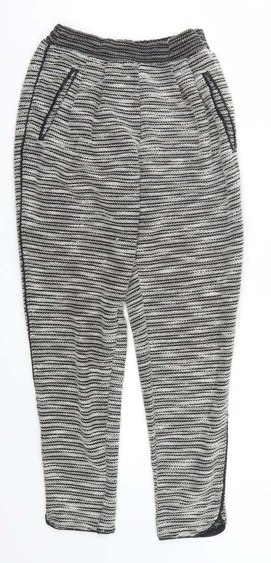 H&M Womens Grey   Sweatpants Trousers Size XS L23 in
