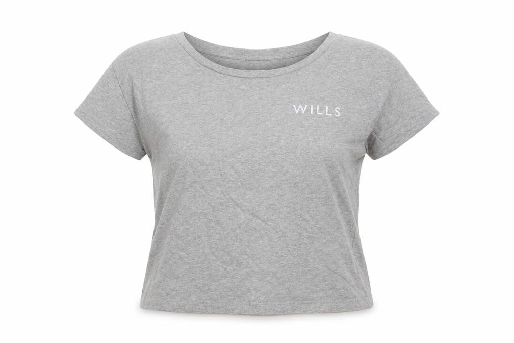 Jack Wills Womens Grey   Basic T-Shirt Size 6