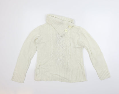 Tu Womens Beige   Pullover Jumper Size 14