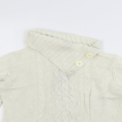 Tu Womens Beige   Pullover Jumper Size 14