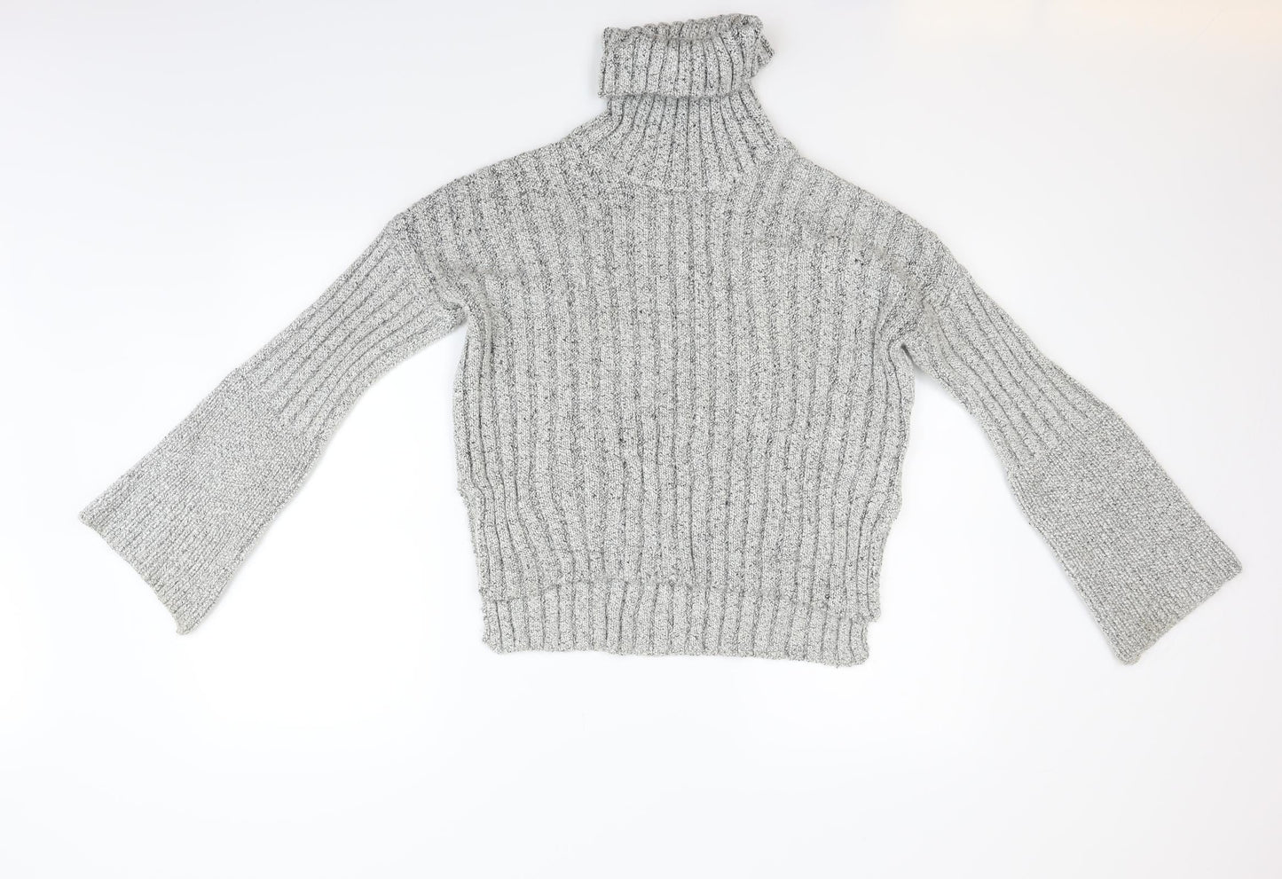 Topshop Womens Grey   Pullover Jumper Size 4
