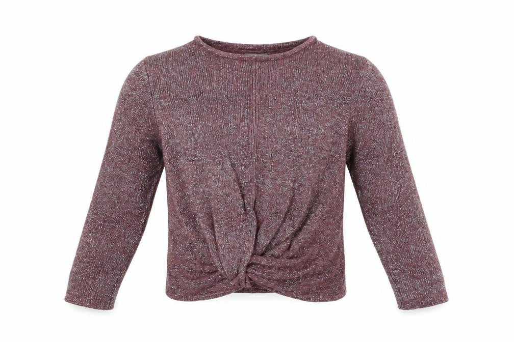 Next  Girls Purple   Pullover Jumper Size 6 Years