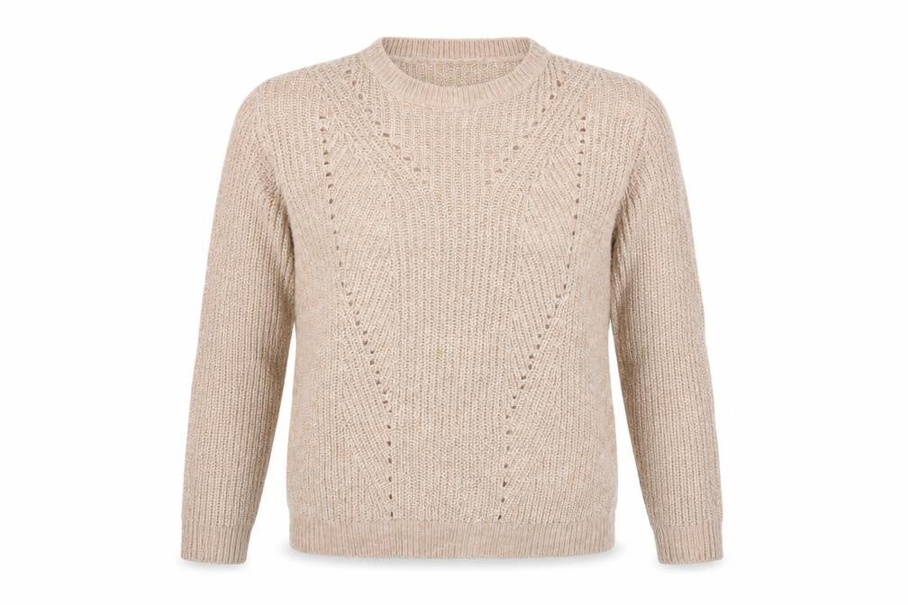 Peacocks Womens Beige   Pullover Jumper Size S