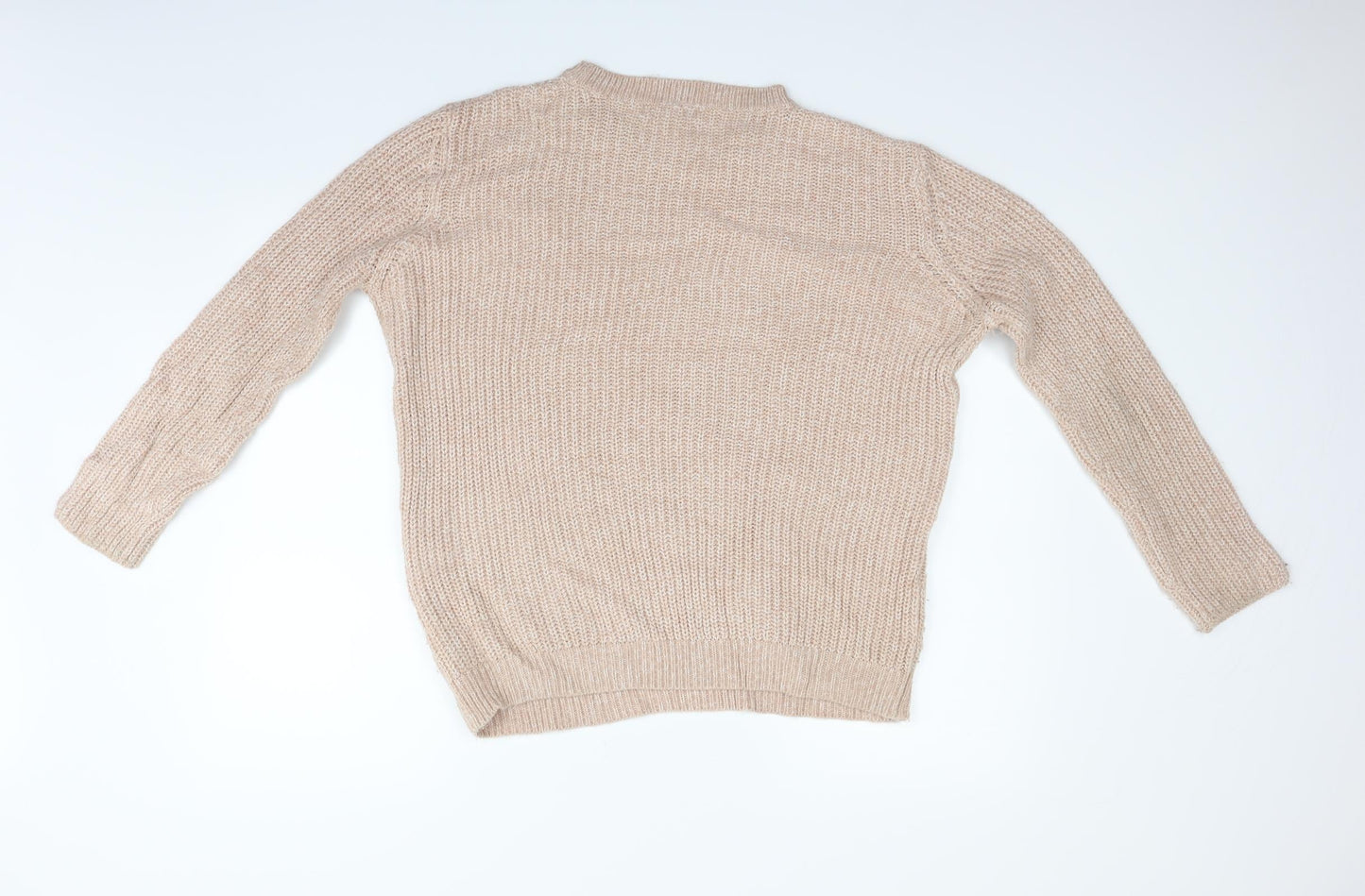 Peacocks Womens Beige   Pullover Jumper Size S