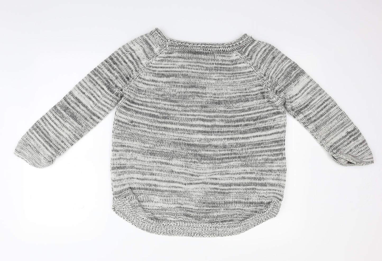 Wallis Womens Grey   Henley Jumper Size S