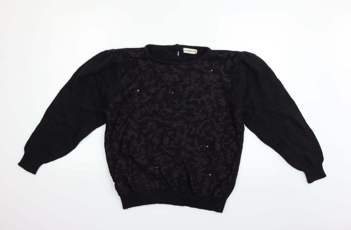 South Lodge Womens Black   Pullover Jumper Size M
