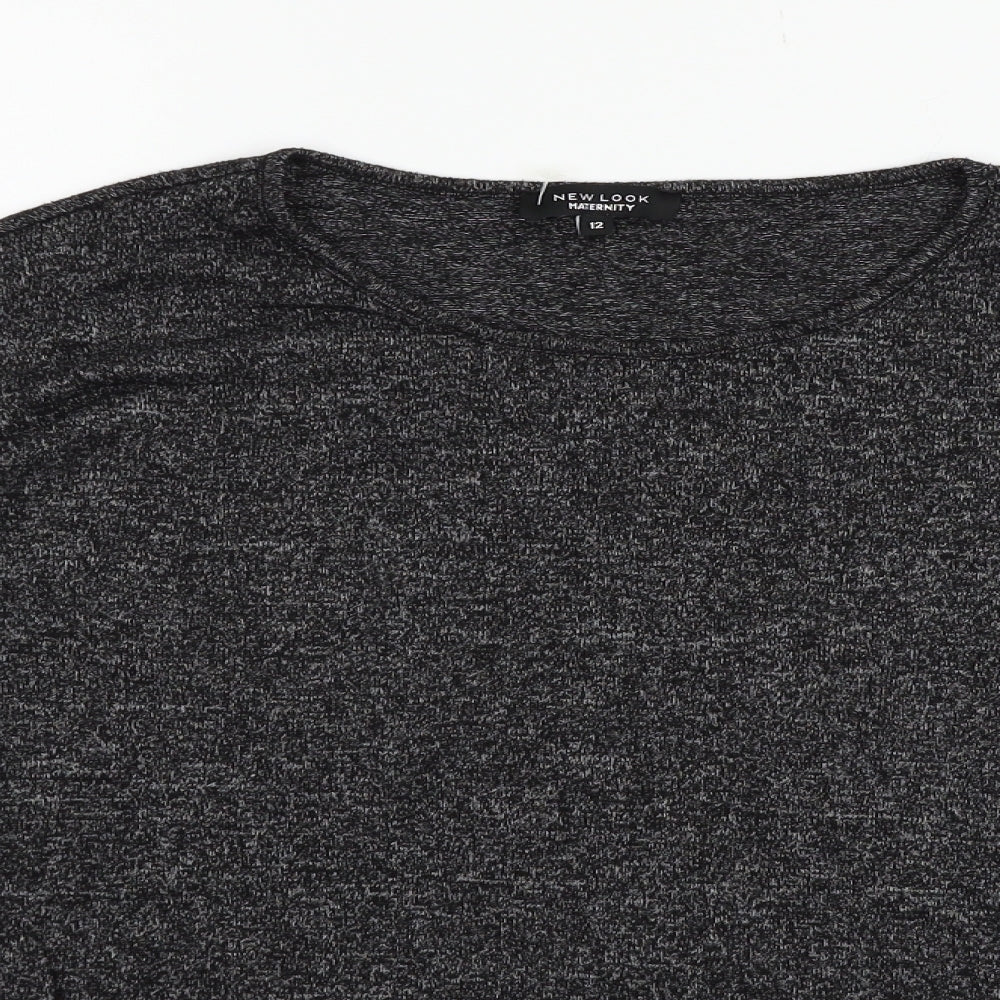 New Look Womens Grey   Pullover Jumper Size 12