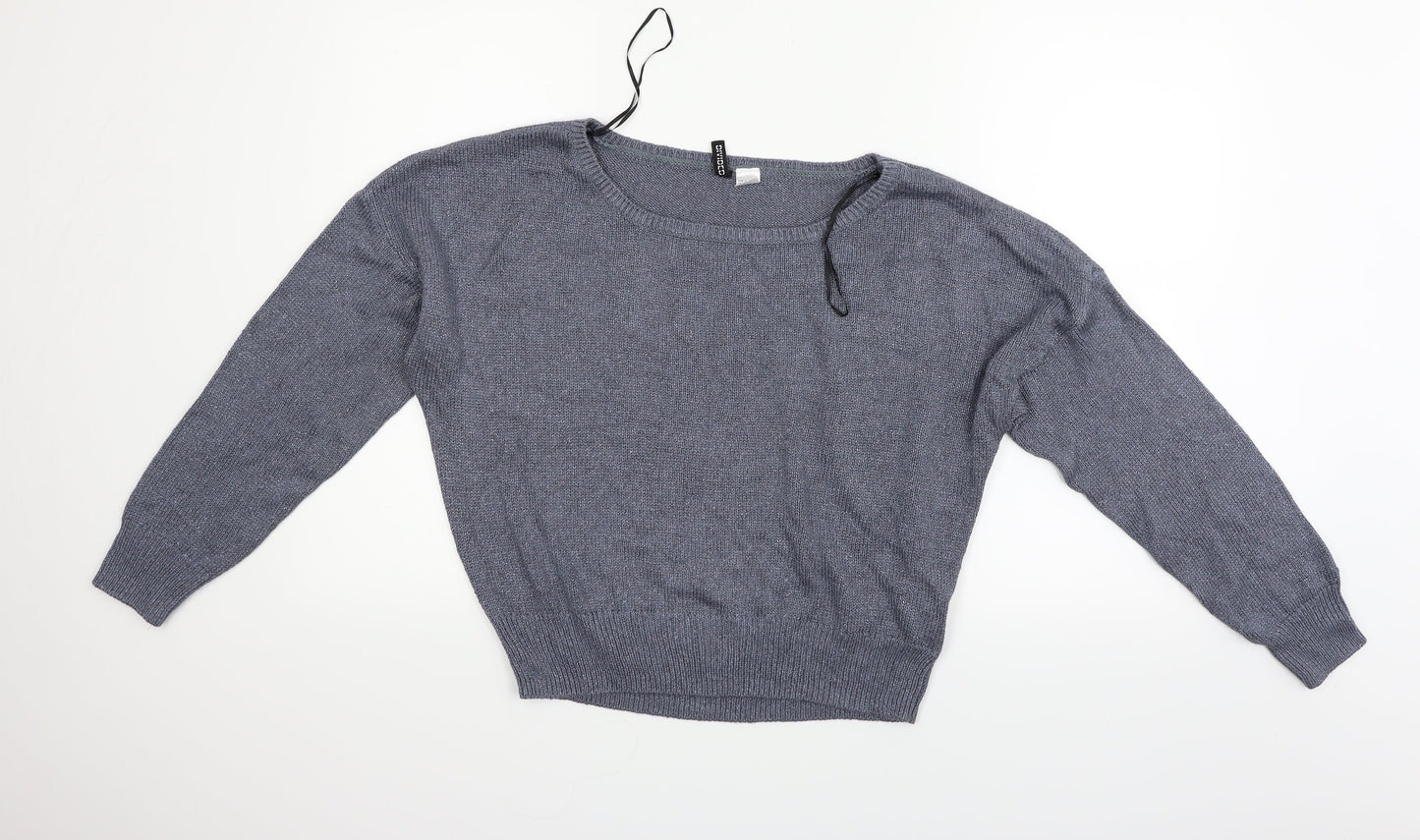 Divided Womens Blue   Pullover Jumper Size M