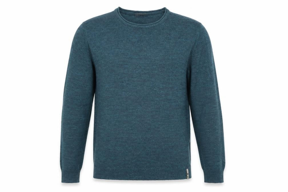 wise man Mens Blue   Pullover Jumper Size L