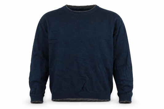 Wosley Mens Blue   Pullover Jumper Size L