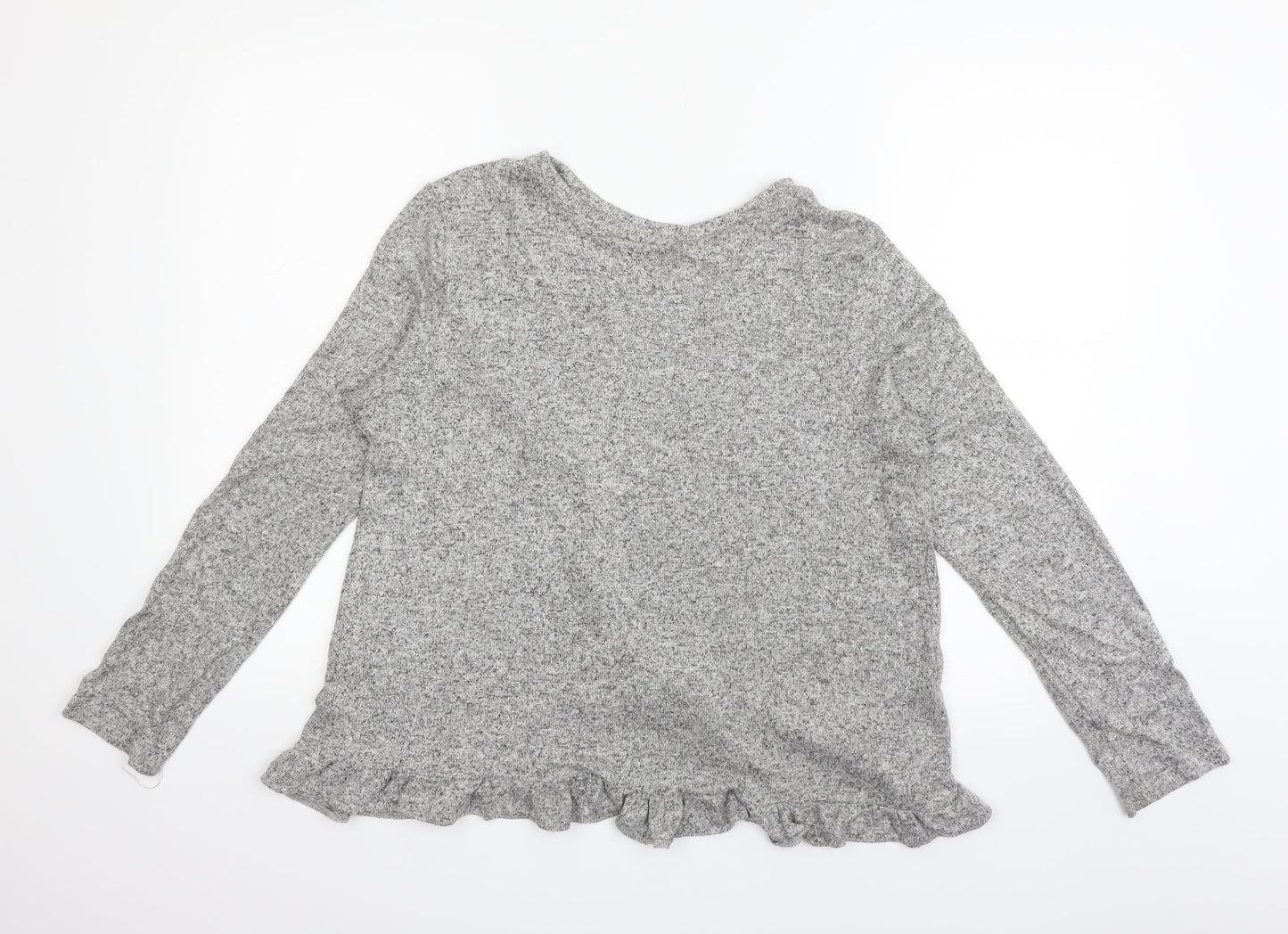 Oasis Womens Grey   Pullover Jumper Size L