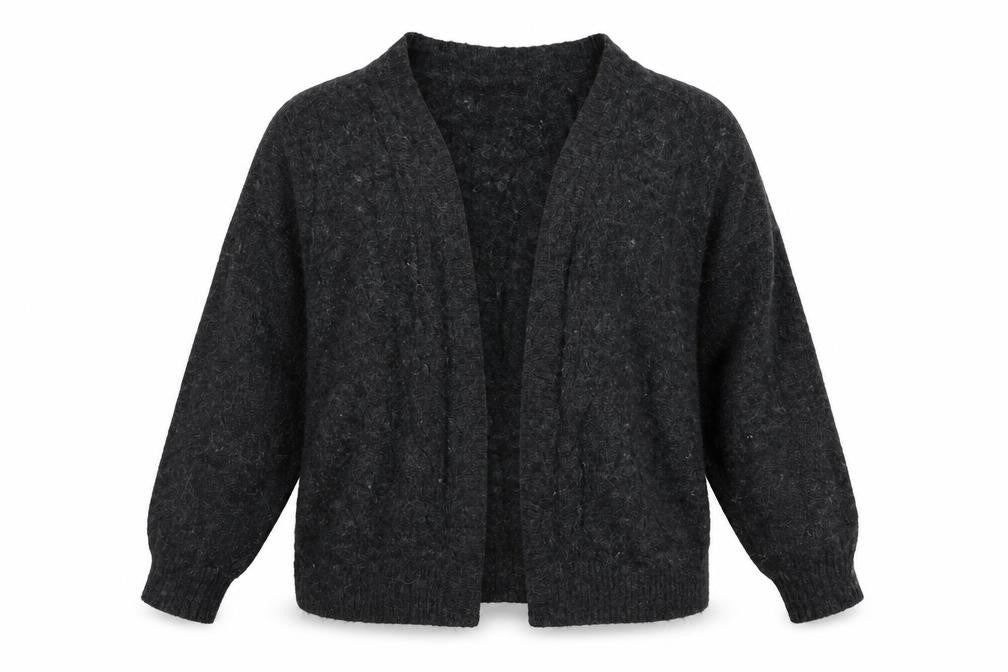 H&M Womens Grey   Cardigan Jumper Size L
