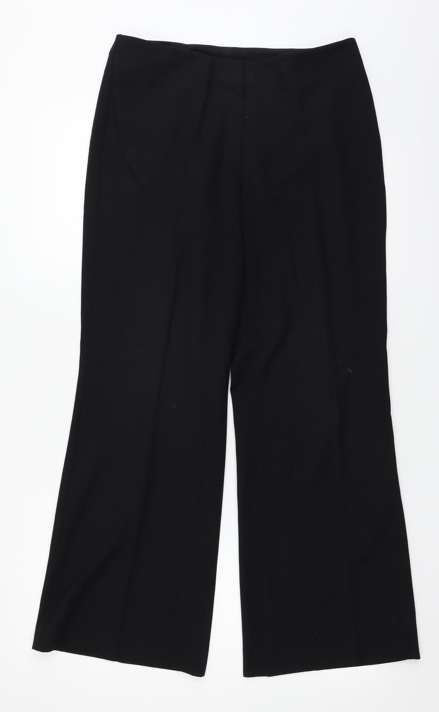 Marks and Spencer  Womens Black   Trousers  Size 10 L26 in