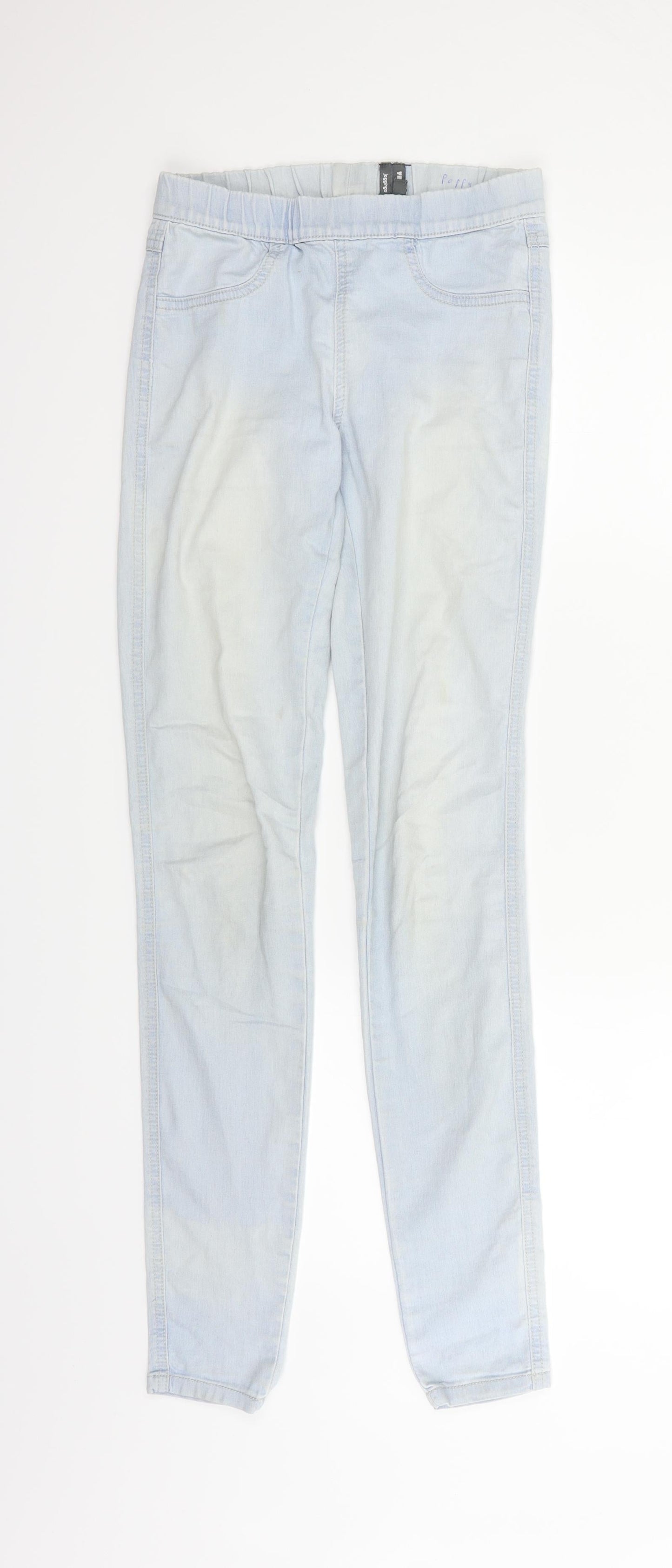 YesYes Womens Blue   Straight Jeans Size 6 L29 in