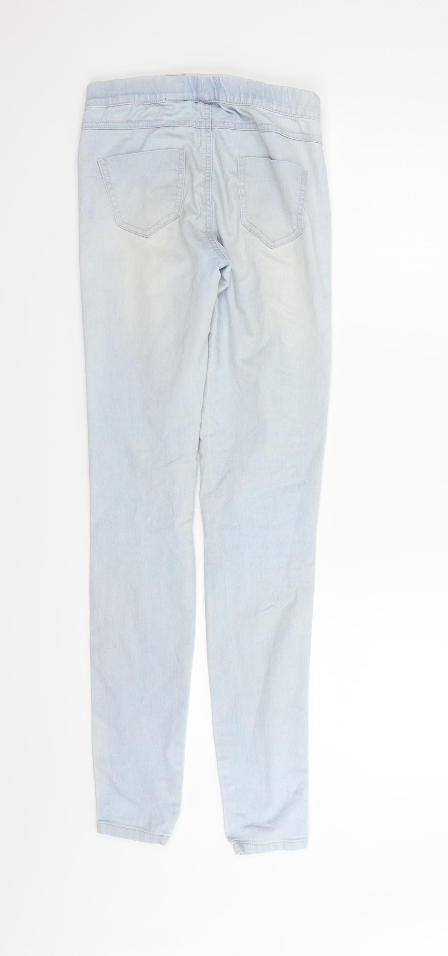 YesYes Womens Blue   Straight Jeans Size 6 L29 in