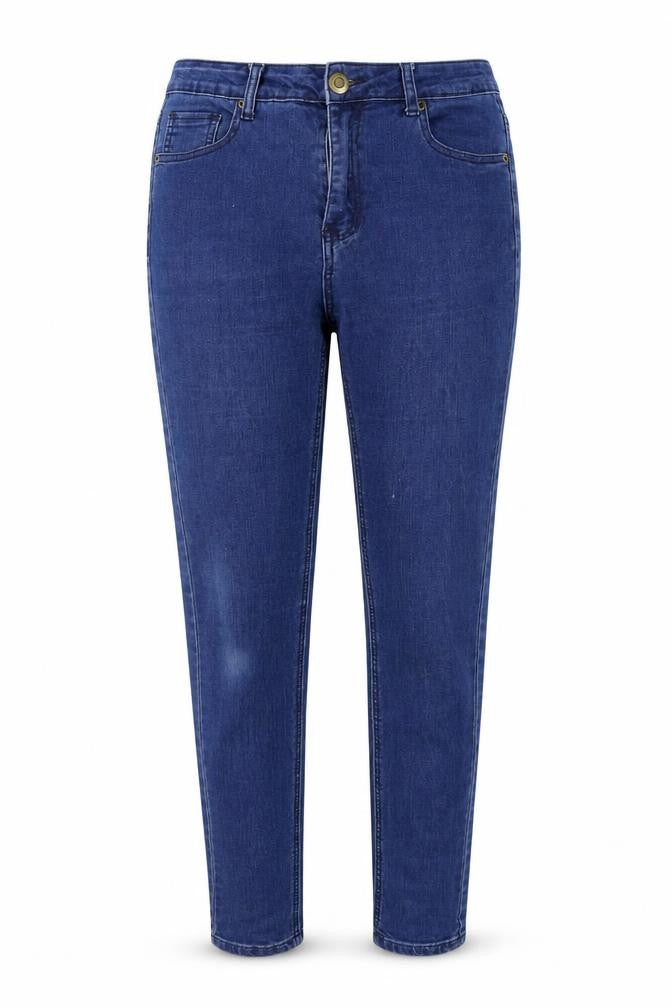 Boohoo Womens Blue   Straight Jeans Size 10 L28 in