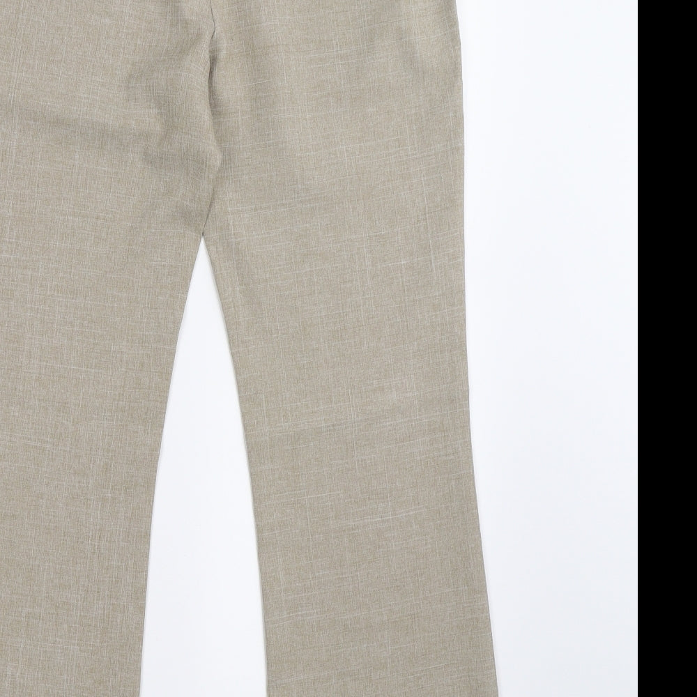 Dorothy Perkins Womens Ivory   Trousers  Size 10 L27.5 in