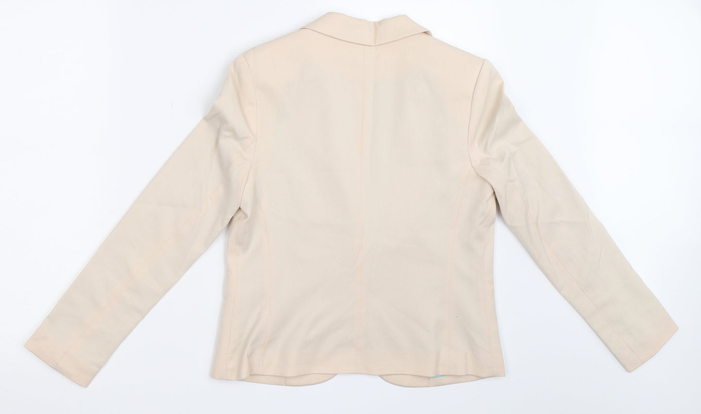 Divided Womens Ivory   Jacket Coat Size 8