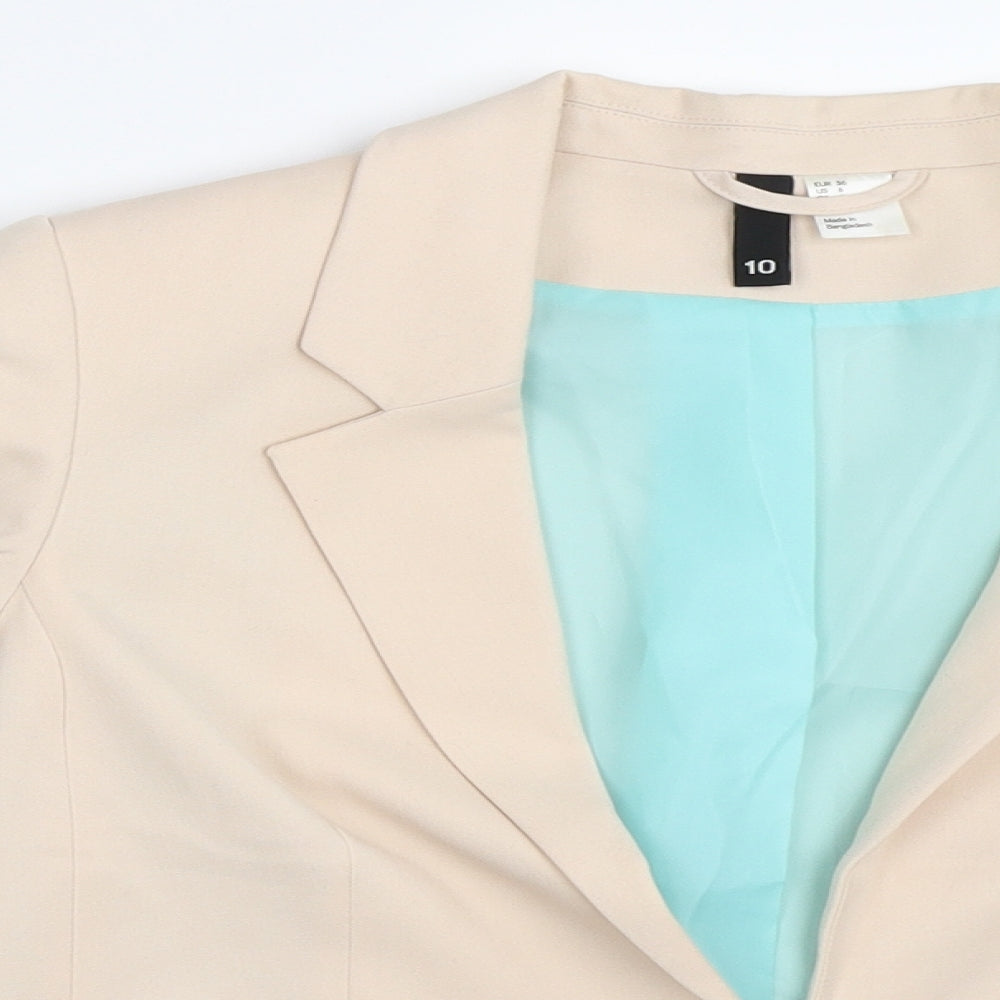 Divided Womens Ivory   Jacket Coat Size 8