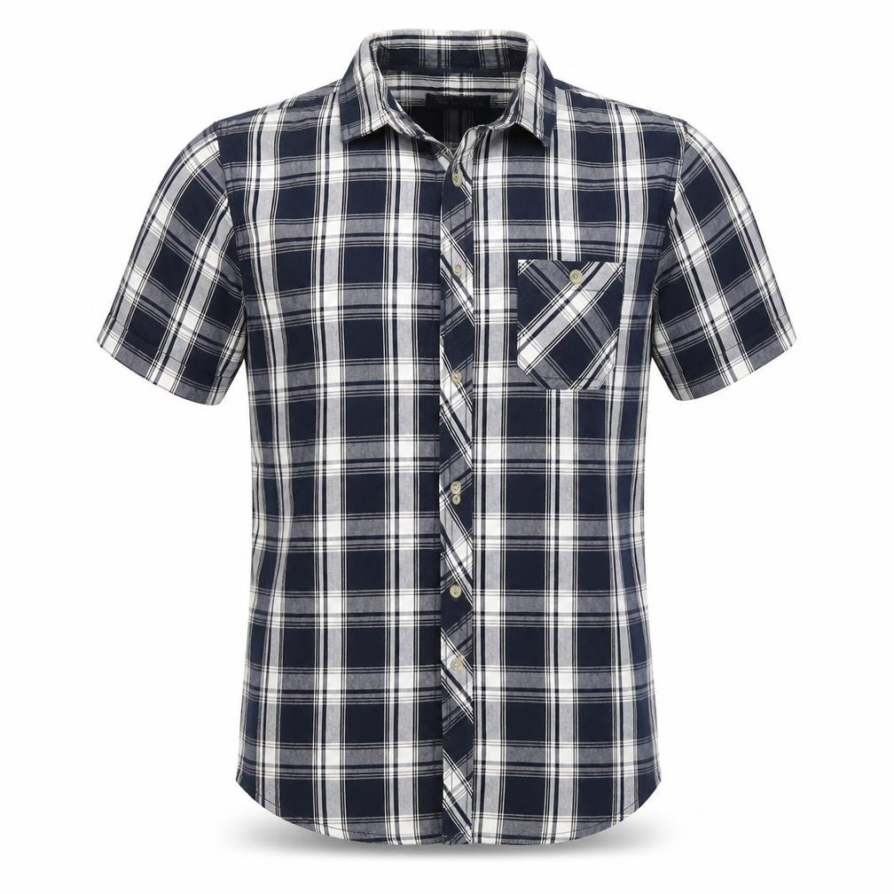 Industrialize  Mens Multicoloured Check   Button-Up Size S