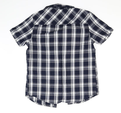 Industrialize  Mens Multicoloured Check   Button-Up Size S
