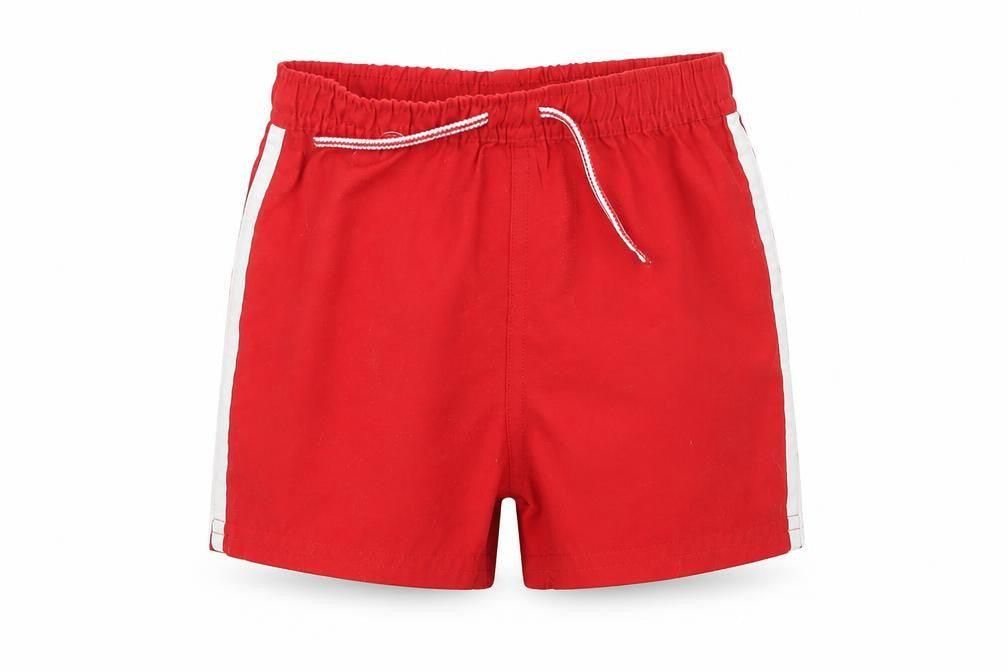 Primark Boys Red Striped  Cropped Trousers Size 12-18 Months