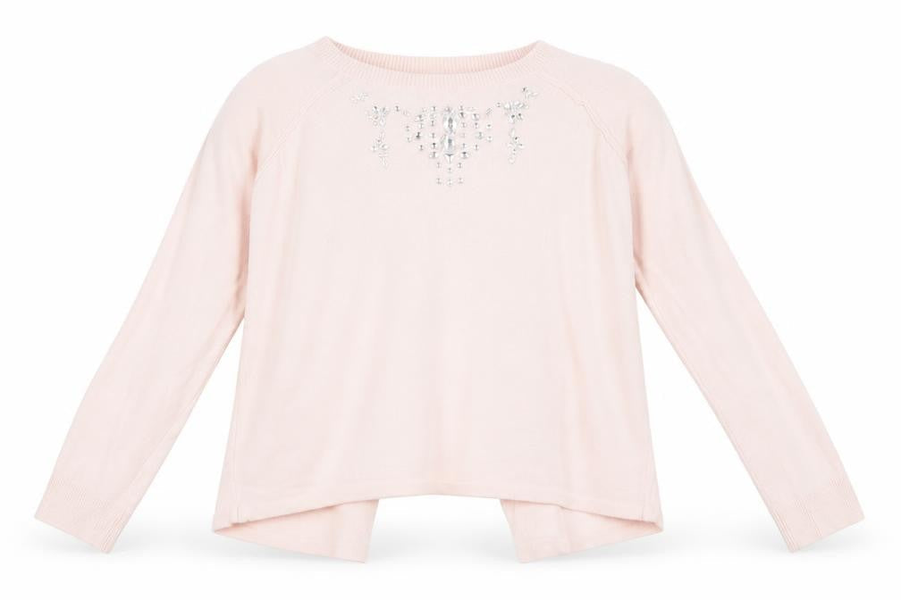 River Island Girls Pink   Pullover Jumper Size 9-10 Years