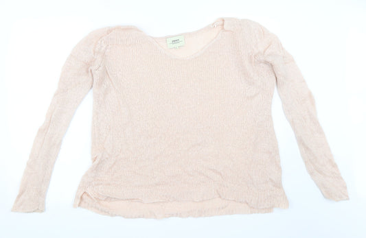 Papaya Womens Pink   Pullover Jumper Size L