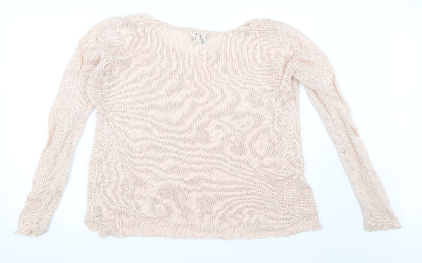 Papaya Womens Pink   Pullover Jumper Size L