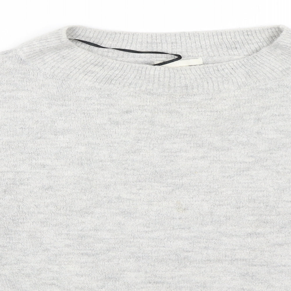 H&M Womens Grey   Pullover Jumper Size XS