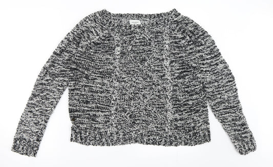 Vera Moda Womens Black   Pullover Jumper Size L