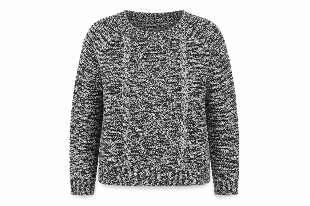Vera Moda Womens Black   Pullover Jumper Size L