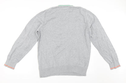 Next Mens Grey   Pullover Jumper Size M