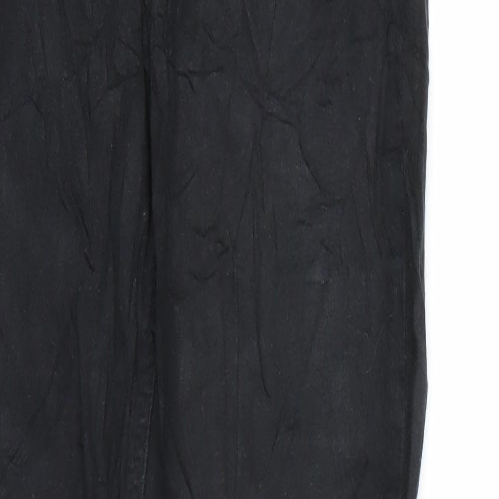 Ginatricot Womens Black  Denim Skinny Jeans Size M L29 in