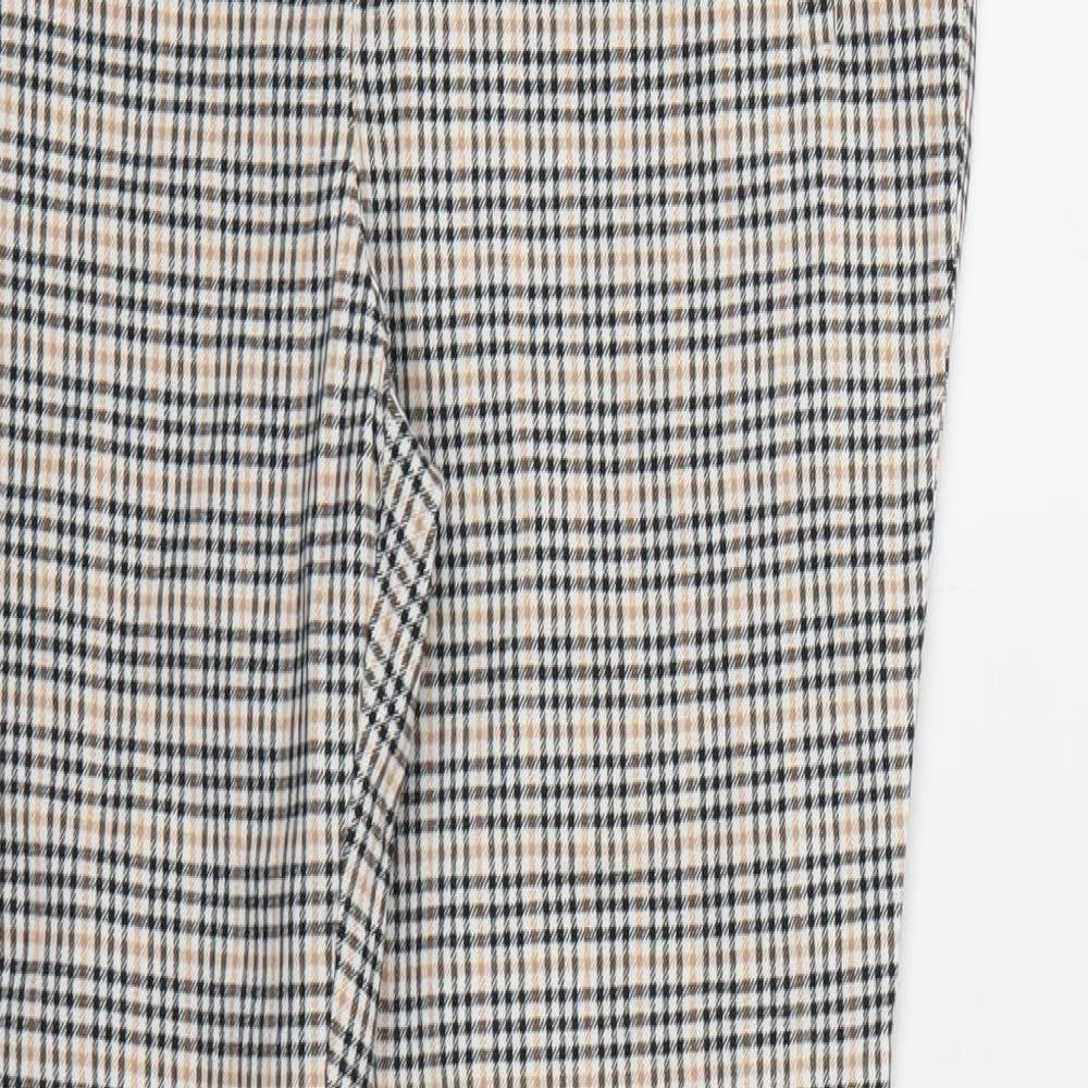 Dorothy Perkins Womens Multicoloured Check  Snow Pants Trousers Size 8 L28 in
