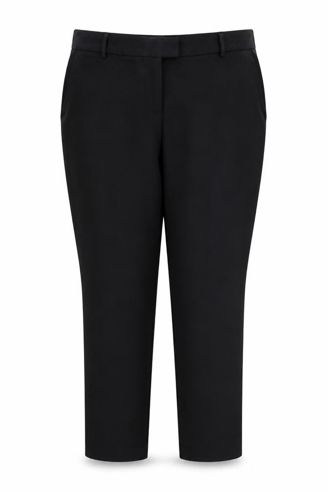 Papaya Womens Black  Rayon Dress Pants Trousers Size 16 L29 in