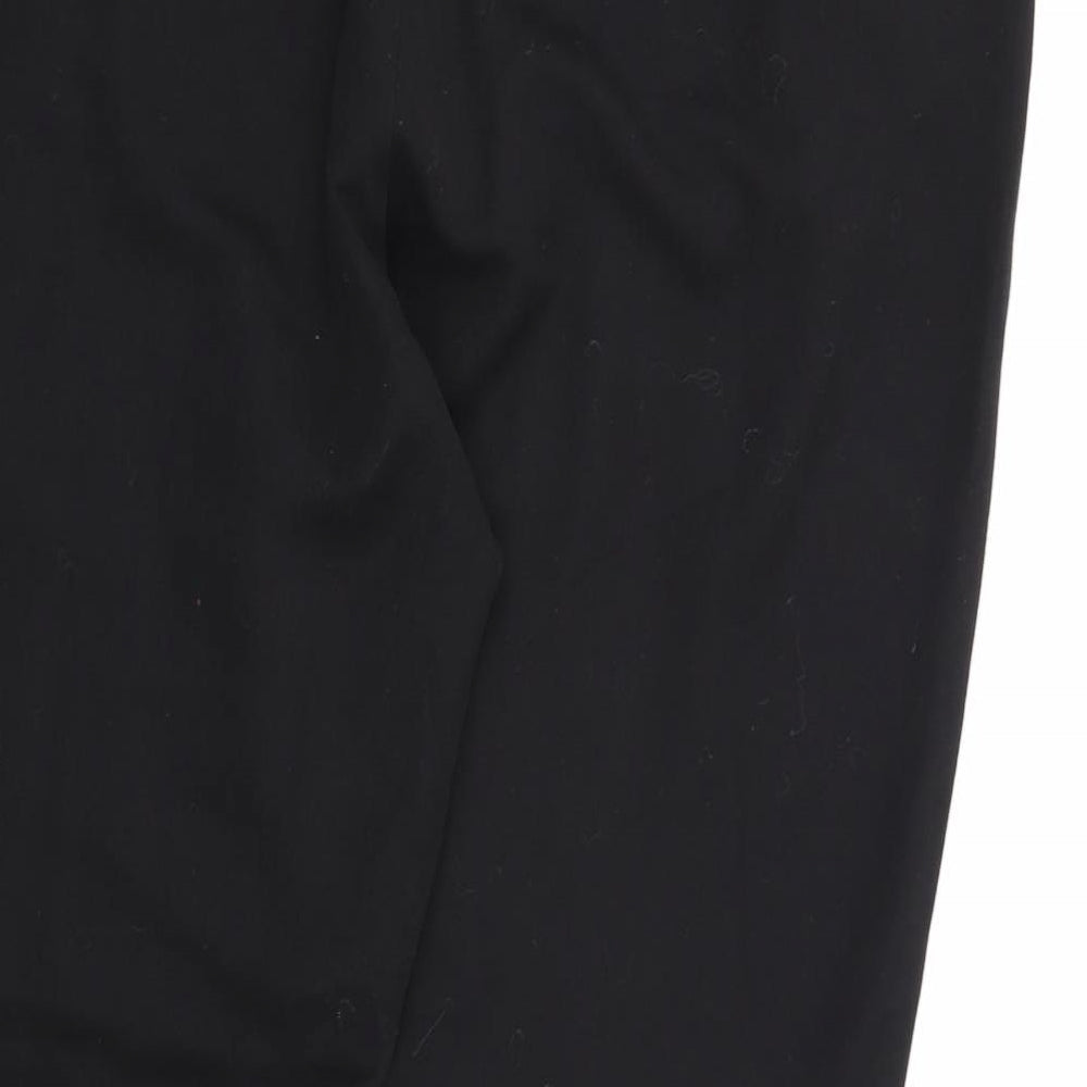 Papaya Womens Black  Rayon Dress Pants Trousers Size 16 L29 in