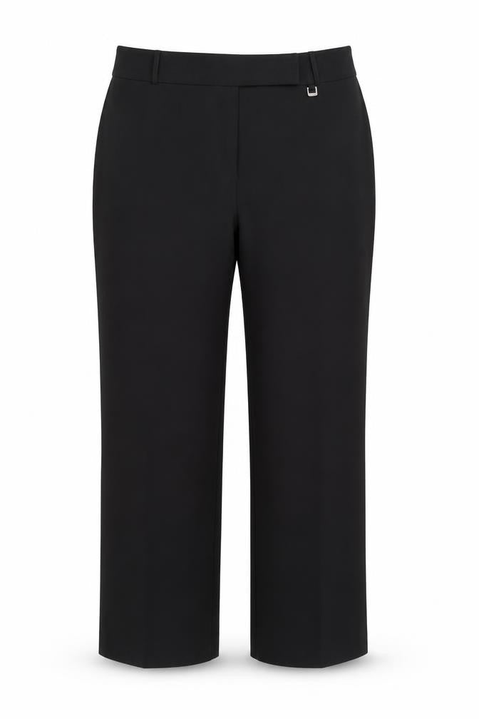 Select Womens Black  Rayon Dress Pants Trousers Size 18 L32 in
