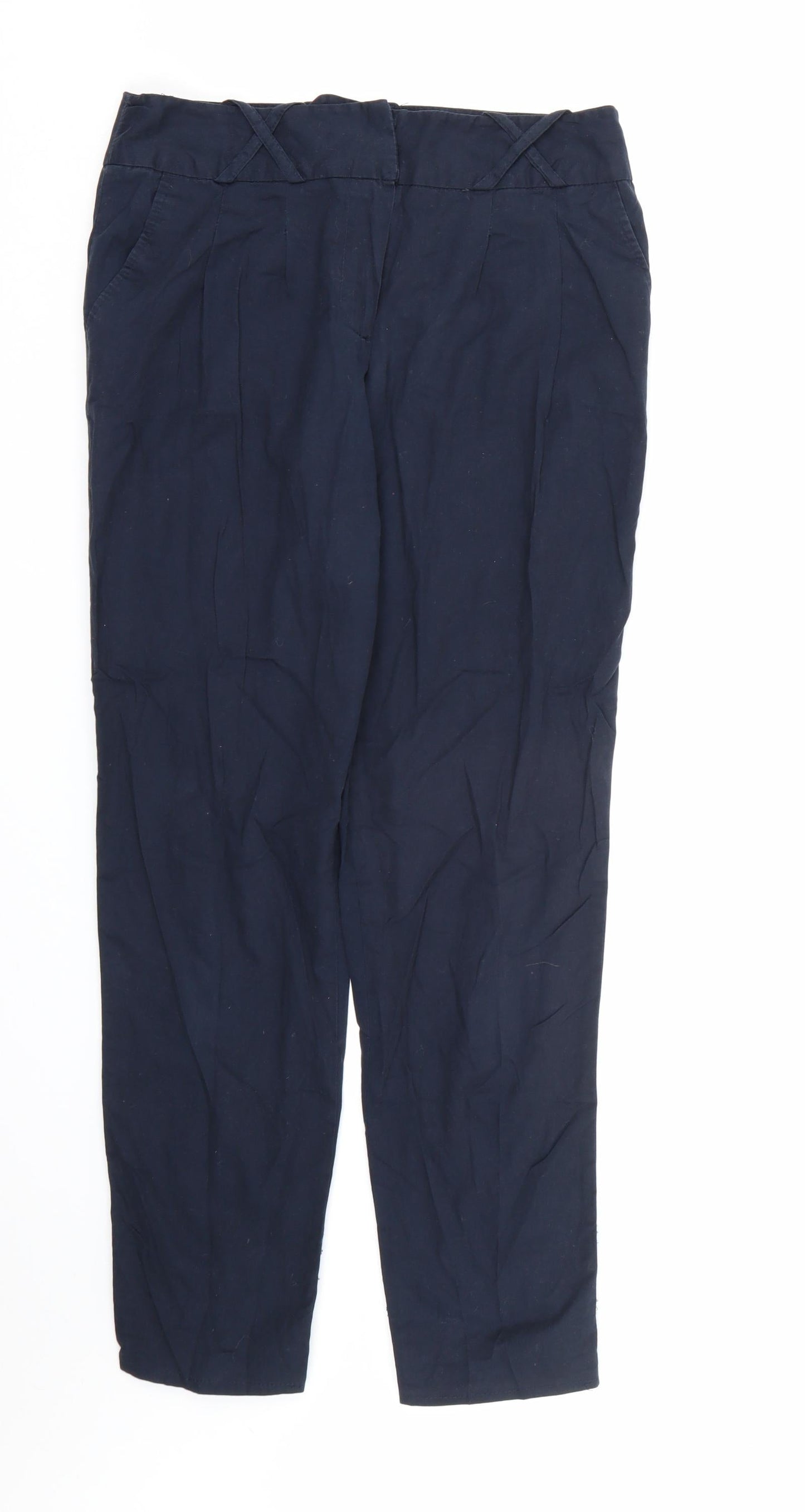 Atmosphere Womens Blue   Trousers  Size 8 L29 in