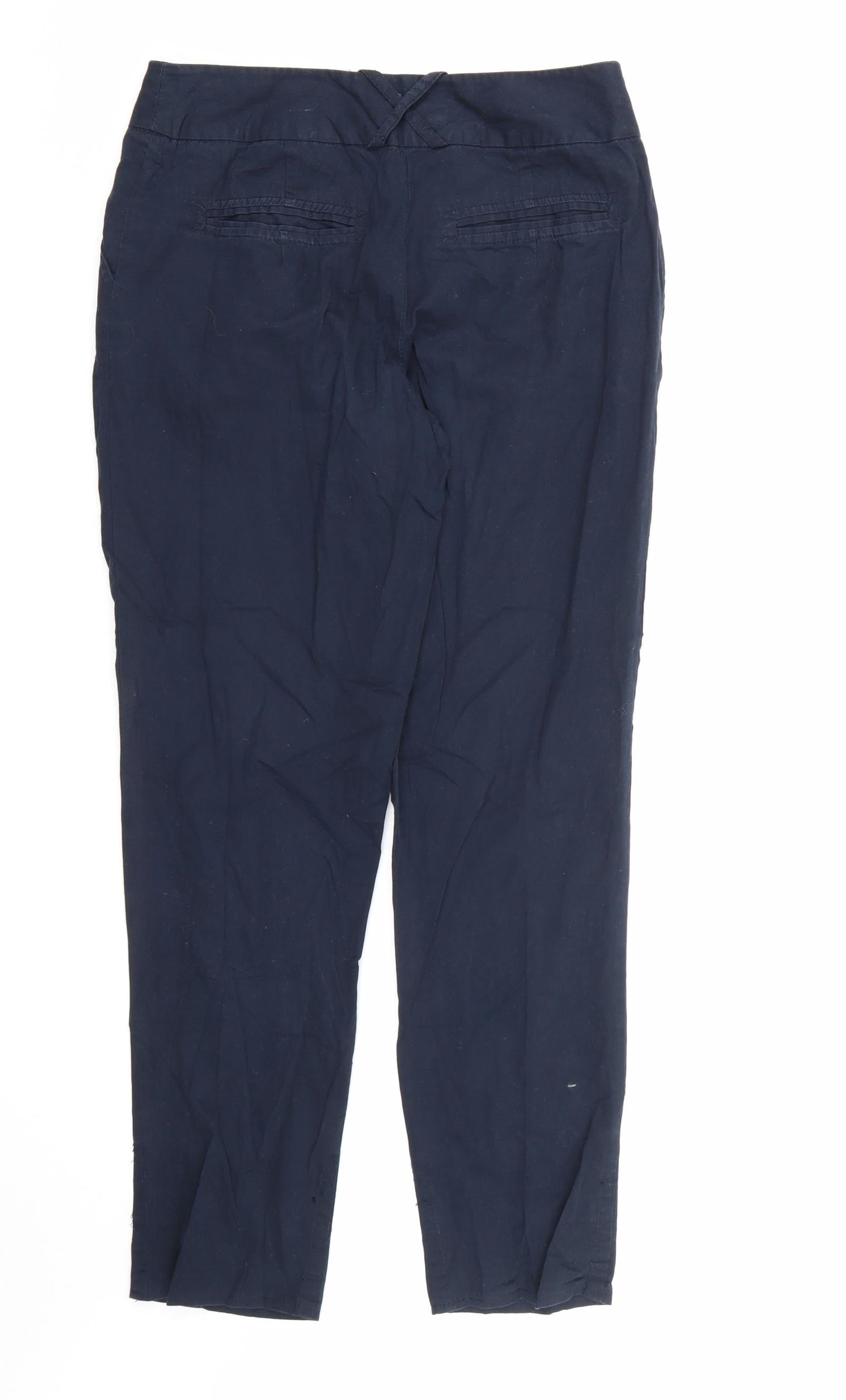 Atmosphere Womens Blue   Trousers  Size 8 L29 in