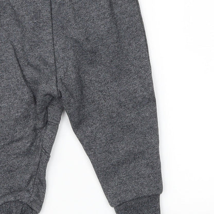 Preloved Rebel Baby Grey   Jogger Trousers Size 9-12 Months - Label