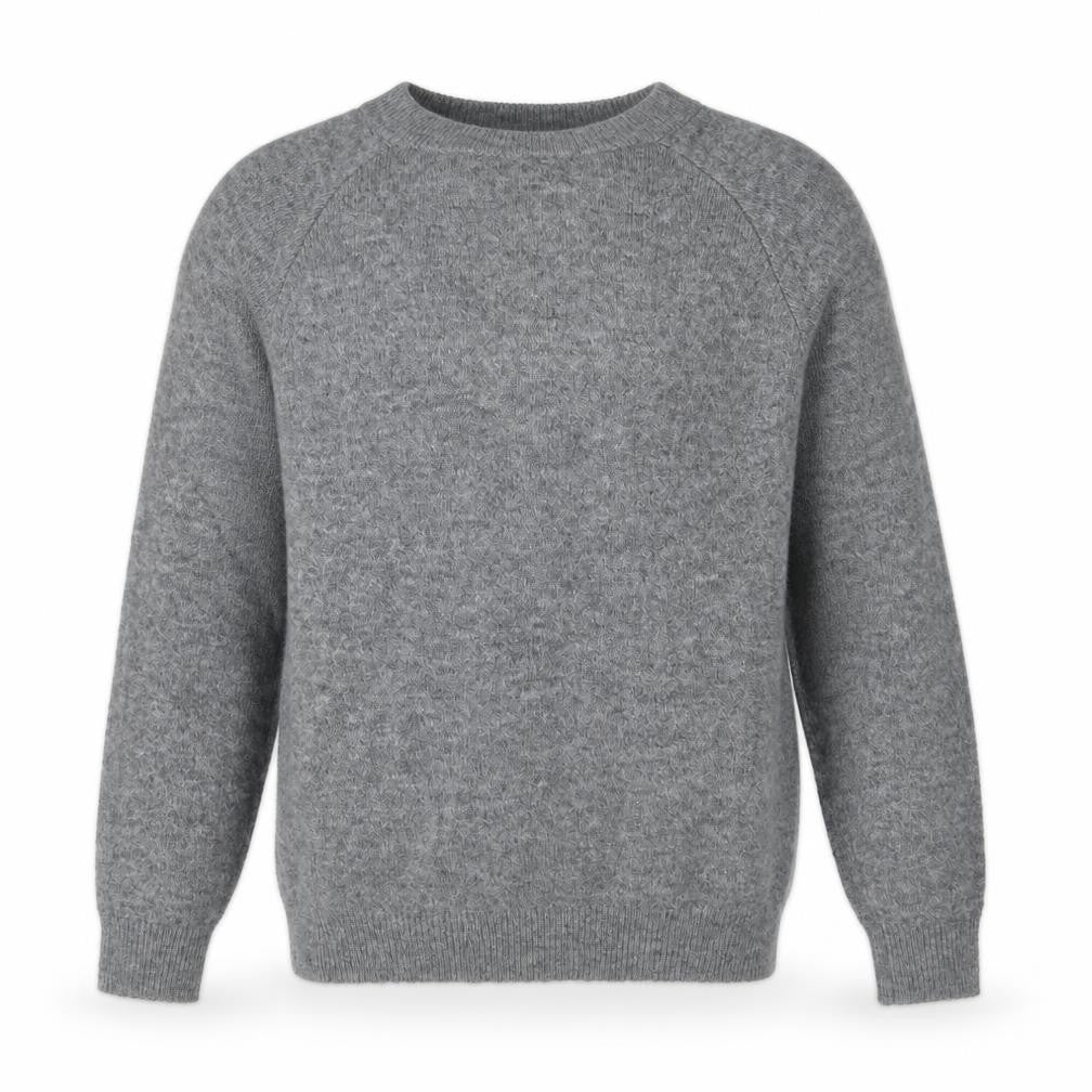 H&M Mens Grey  Knit Pullover Jumper Size S