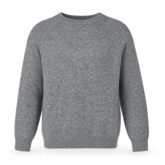 H&M Mens Grey  Knit Pullover Jumper Size S