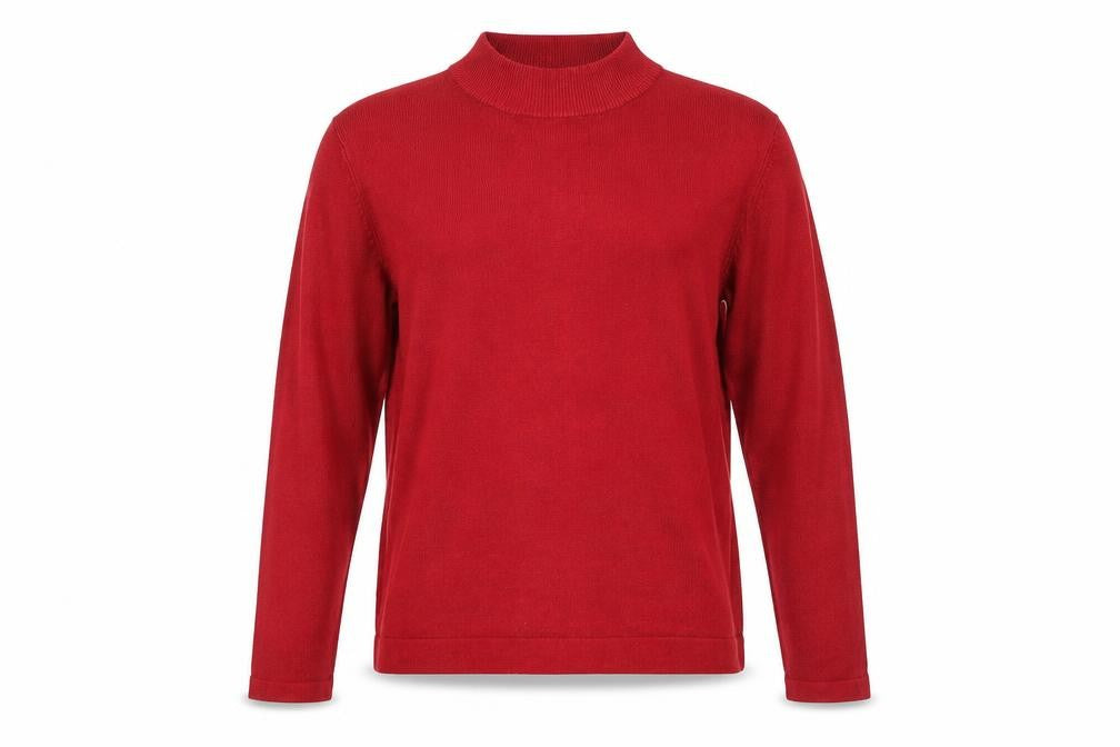 Papaya Womens Red  Knit Pullover Jumper Size 12