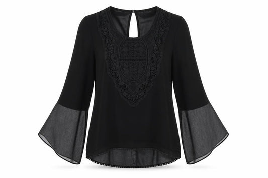 River Island  Womens Black   Basic Blouse Size 8