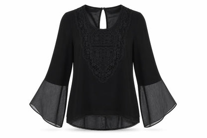 River Island  Womens Black   Basic Blouse Size 8